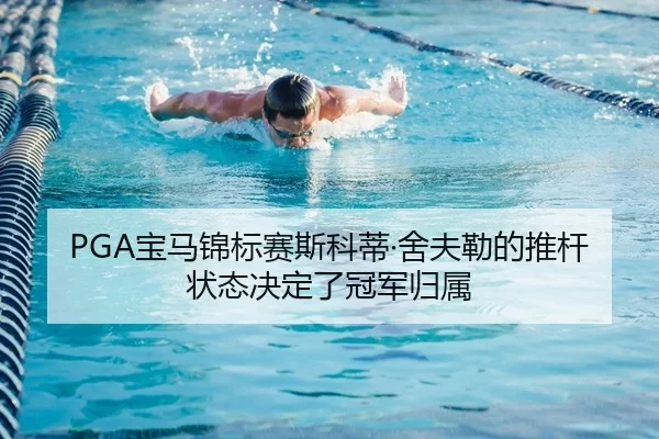 PGA宝马锦标赛斯科蒂·舍夫勒的推杆状态决定了冠军归属